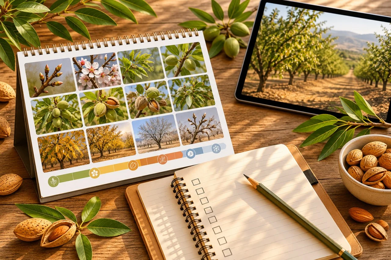 Calendario mensual de manejo integrado